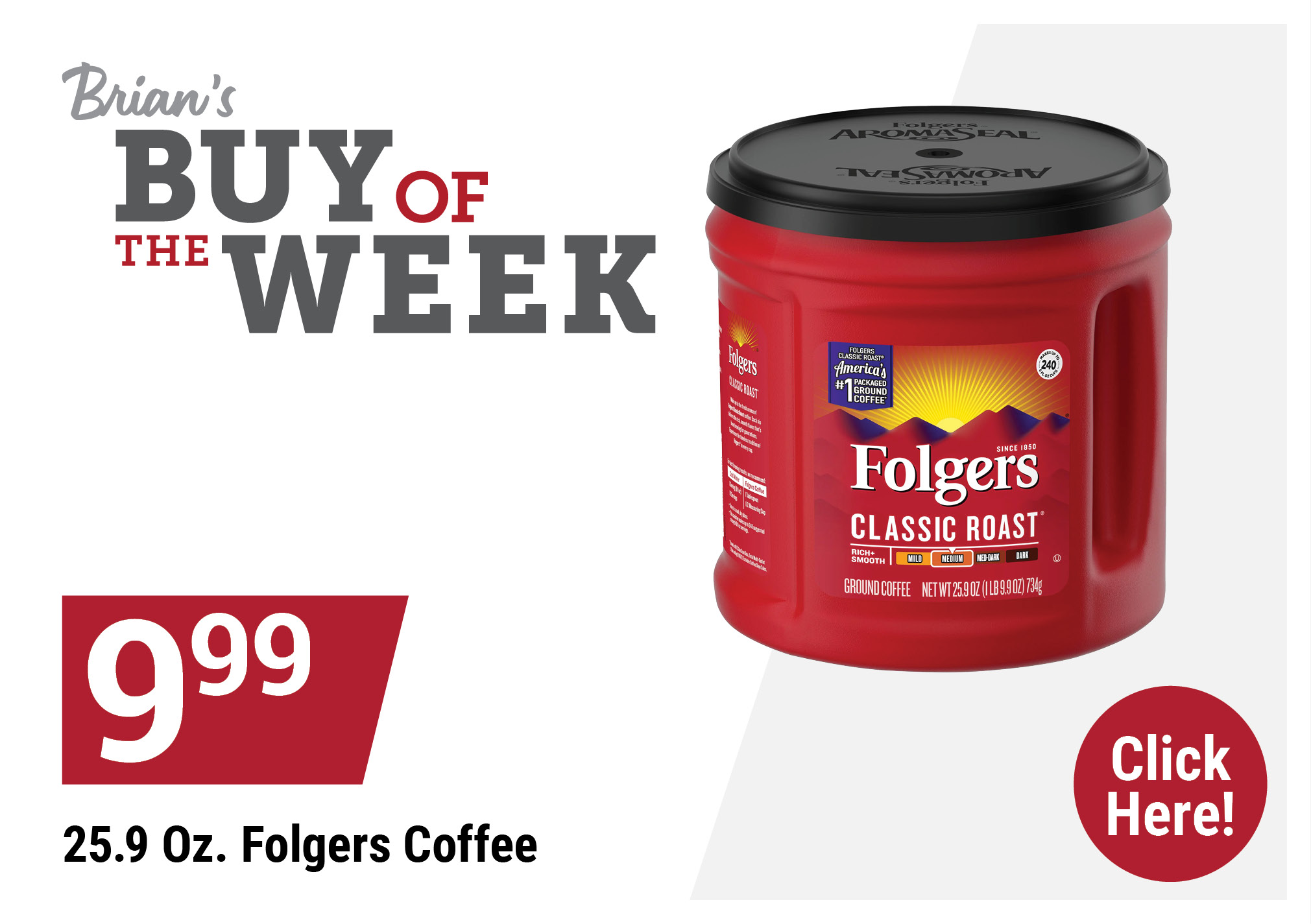 Buy of the Week: Folgers